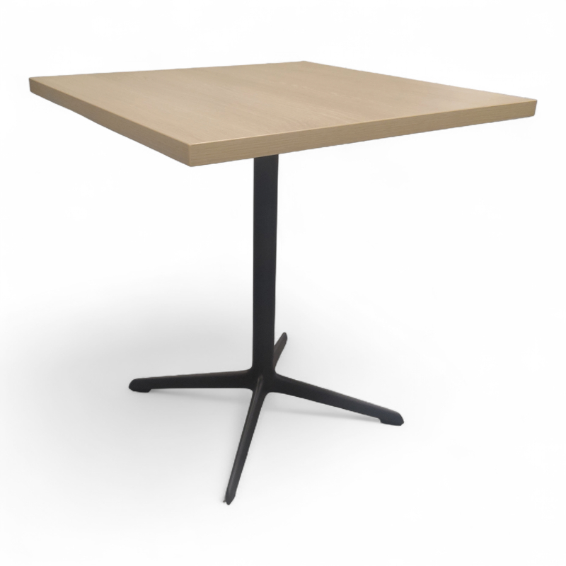 Elliot 70x70cm Eik laminat, sort