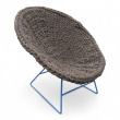 Lana Chair Varmgrå håndheklet - 1 / 4