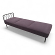 Kove daybed Lilla stoff, ben i - 3 / 3
