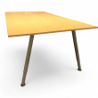 Galant møtebord 200x120cm Bjerk - 2 / 2