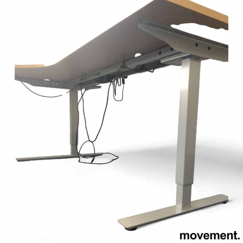 Izi pro hjørneskrivebord 200x120cm, - 3 / 4