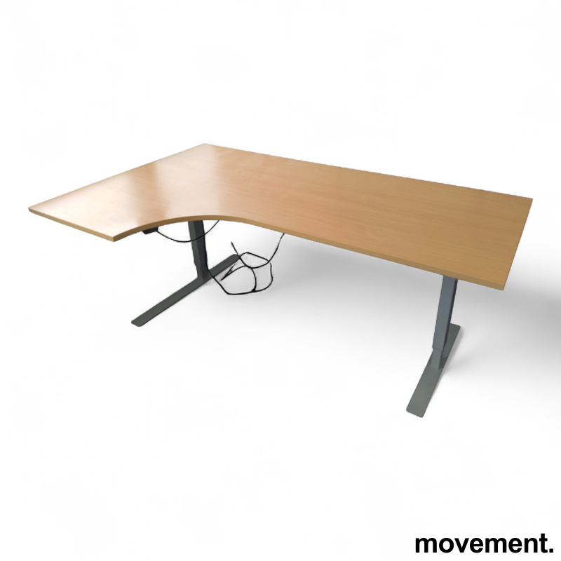 Izi pro hjørneskrivebord 200x120cm, - 2 / 4