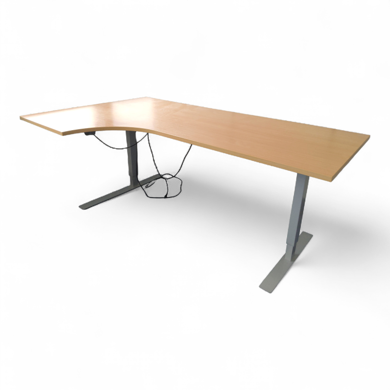 Izi pro hjørneskrivebord 200x120cm,