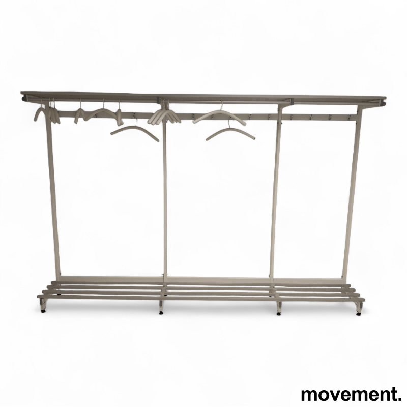 Garderobestativ 270cm Hvit og - 1 / 2