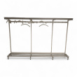 Garderobestativ 270cm Hvit og - 1 / 2