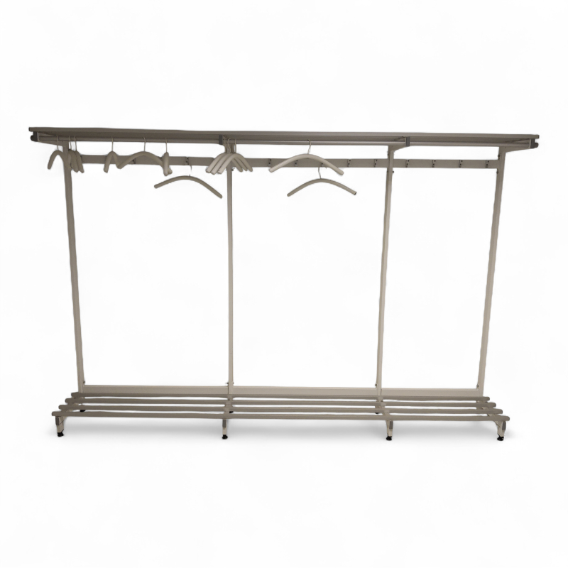Garderobestativ 270cm Hvit og