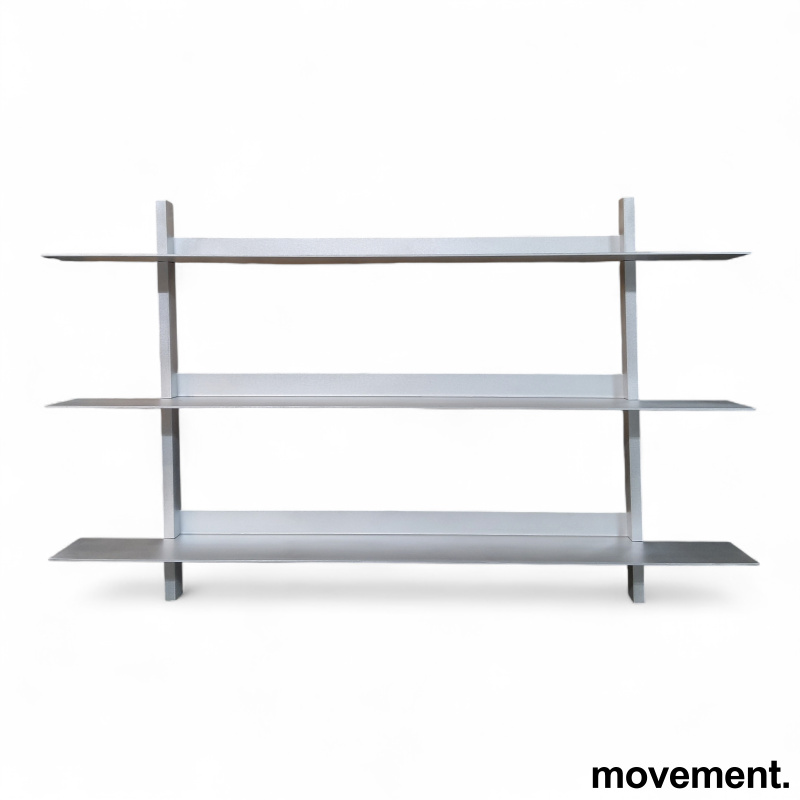 Pile Wall Shelves 3 Aluminium, - 1 / 2