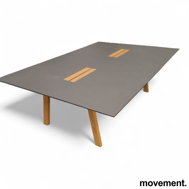 Factor møtebord 240x160cm Sort - 1 / 2