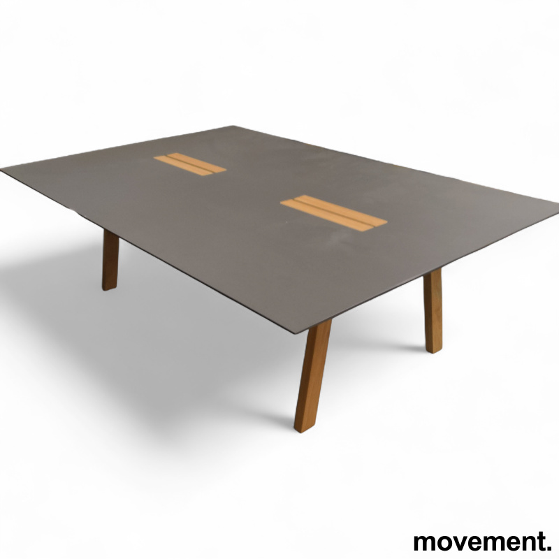 Factor møtebord 240x160cm Sort - 2 / 2