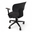 Tion 2140 med armlene Sort stoff, - 2 / 2