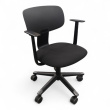 Tion 2140 med armlene Sort stoff, - 1 / 2