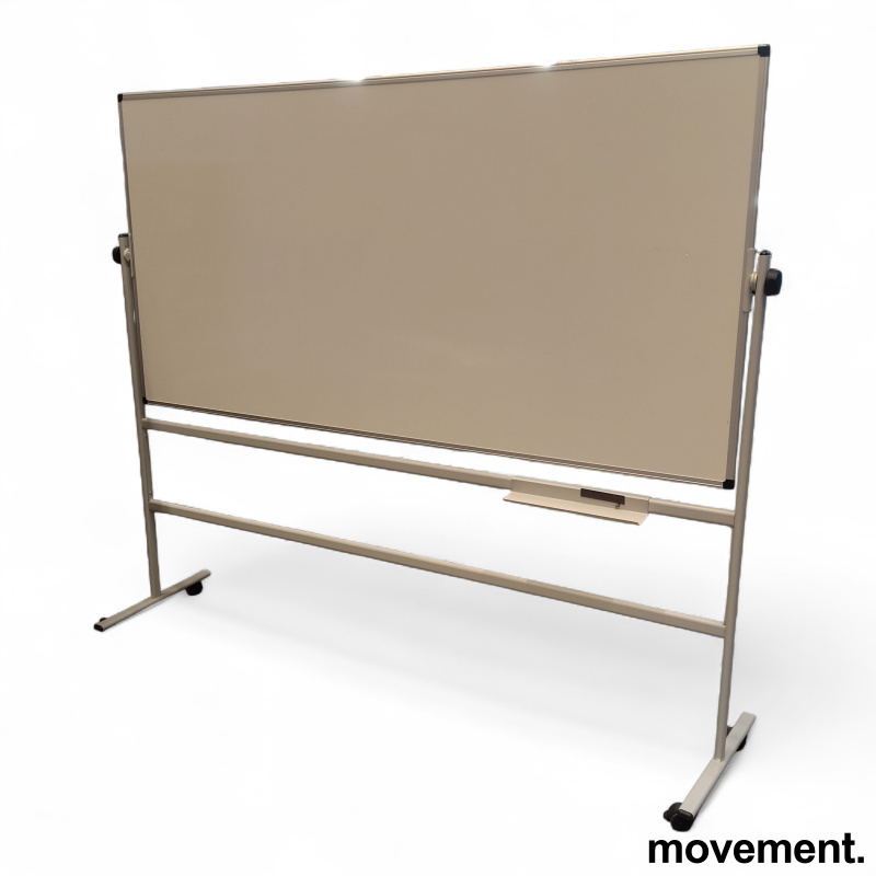 Whiteboard på hjul 200x180cm Hvit,