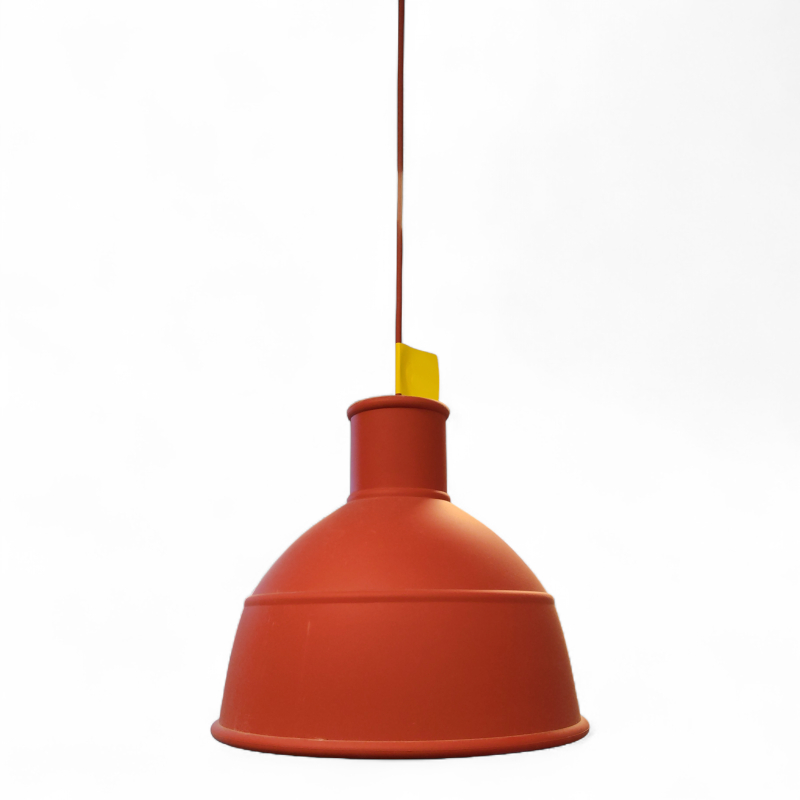Unfold Lampe Lys rød, Pent brukt
