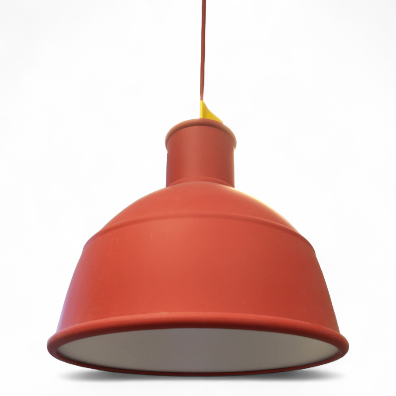 Unfold Lampe Lys rød, Pent brukt