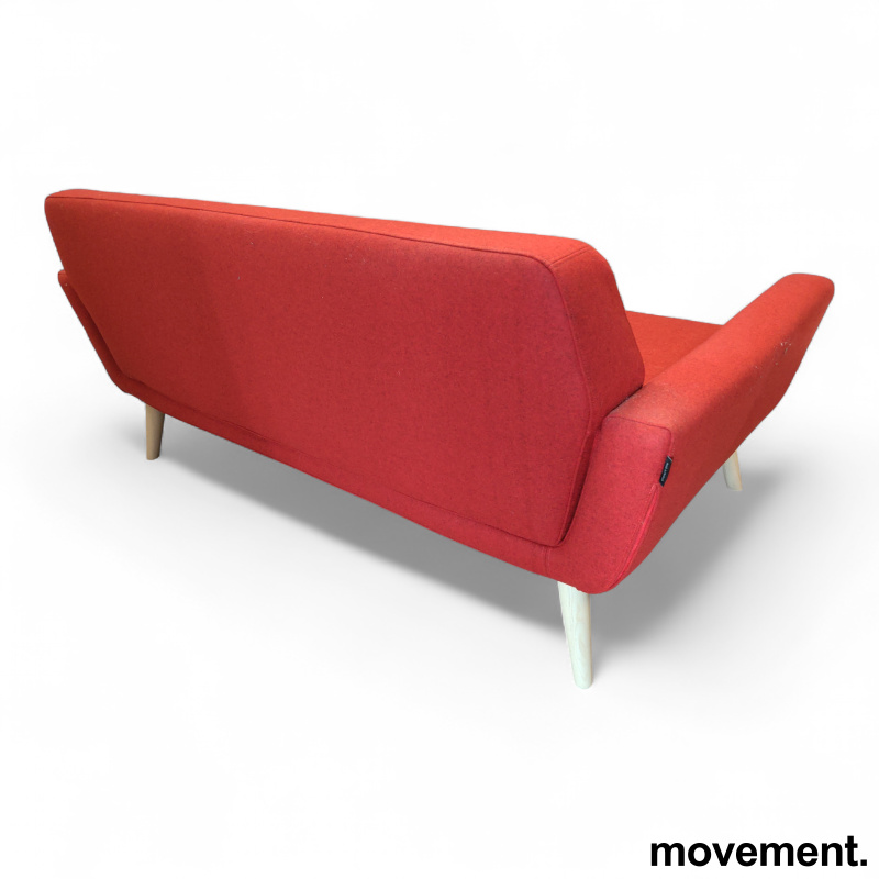 Scope 2-seter sofa Rødmelert stoff, - 2 / 2