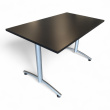 Avec 120x70cm Sort laminat, - 1 / 2