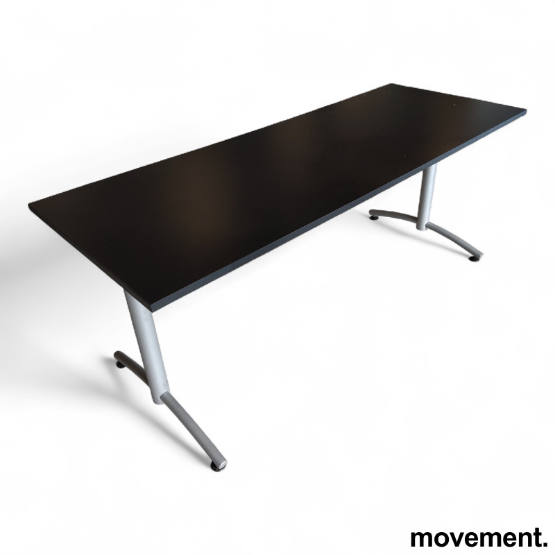 Avec 180x70cm Sort laminat, - 1 / 2