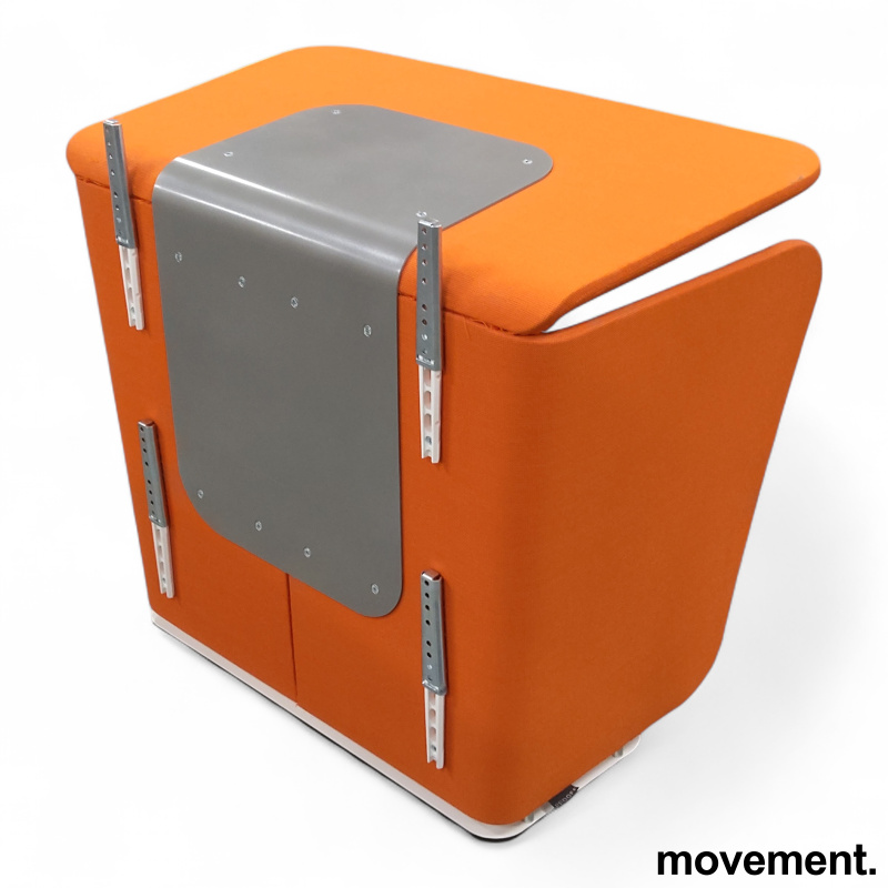 Domo wall booth Orange stoff, Pent - 3 / 3