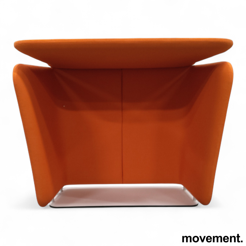 Domo wall booth Orange stoff, Pent - 2 / 3