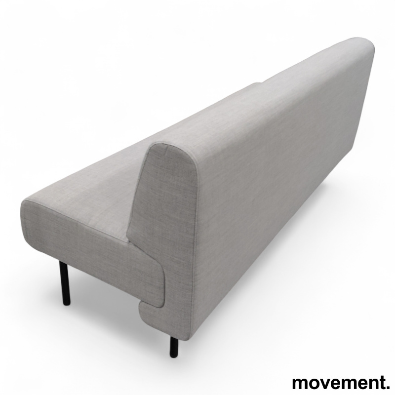 Frame sofa 200cm Lyst grått stoff - 4 / 4