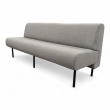 Frame sofa 200cm Lyst grått stoff - 1 / 4