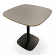 Form kafebord 70x70cm Grå laminat, - 1 / 3