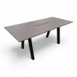 Factor møtebord 180x80cm Brun - 1 / 4