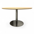 Møtebord Ø=120cm, søylefot Eik - 2 / 2
