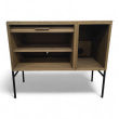 Hifive skjenk 75cm Smoked Oak, Pent - 3 / 4
