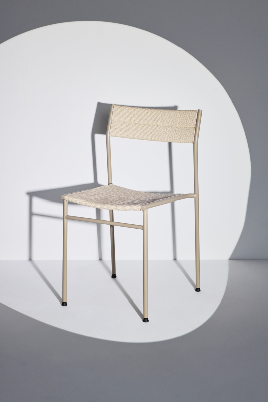 Vev dining chair Grey beige,