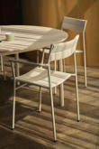 Vev dining chair with arm Grey - 4 / 4