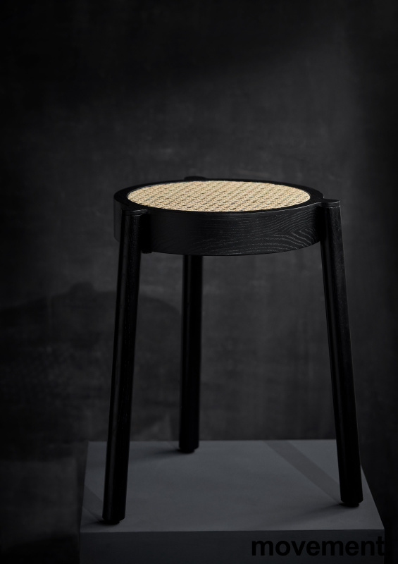 Pal stool Black oak, light mesh, - 2 / 4