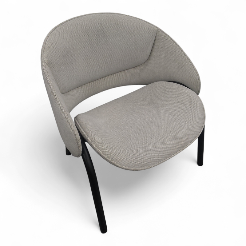 Folium loungestol Sandfarget stoff,