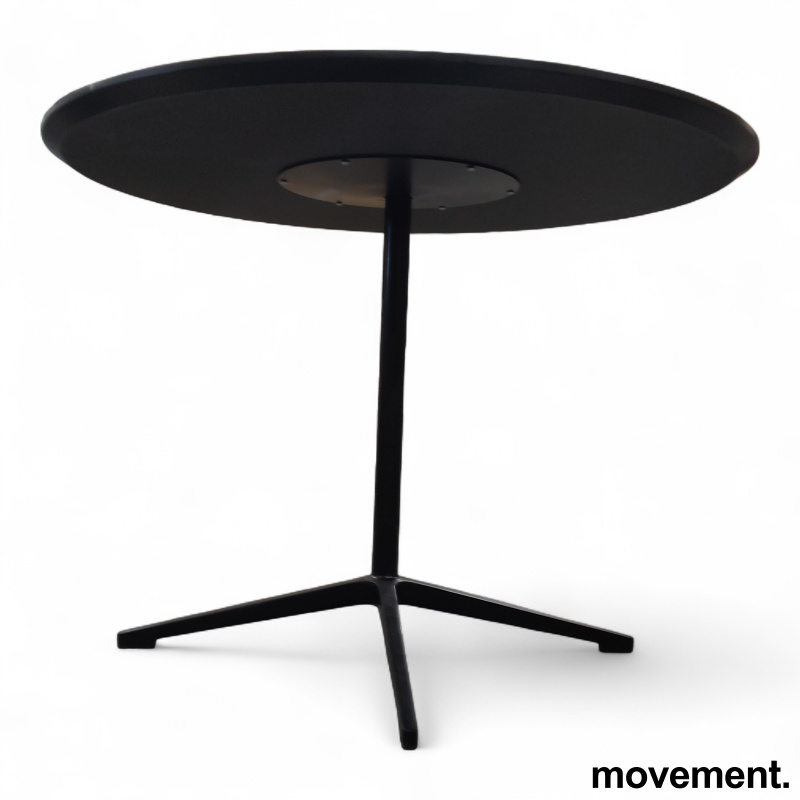 Rundt møtebord Ø=100cm Sort - 2 / 2