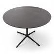 Rundt møtebord Ø=100cm Sort - 1 / 2