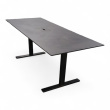 Q20 møtebord 200x80cm Sort - 1 / 2