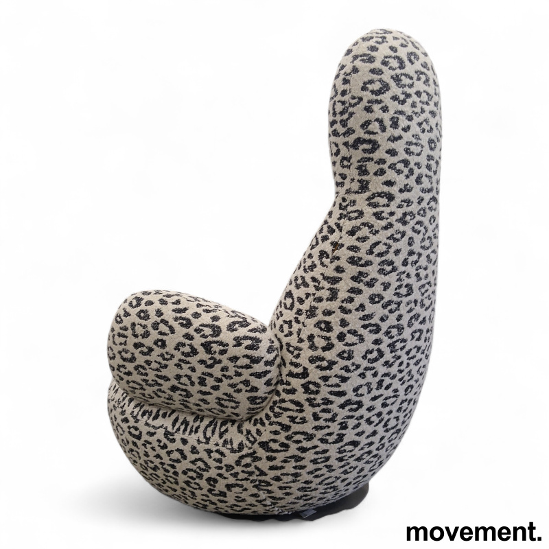 Oppo O50A Leopardmønstret stoff - 4 / 5