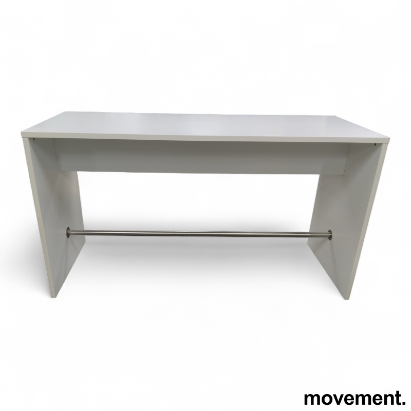 Barbord 200x80, høyde 110cm Hvit, - 2 / 3
