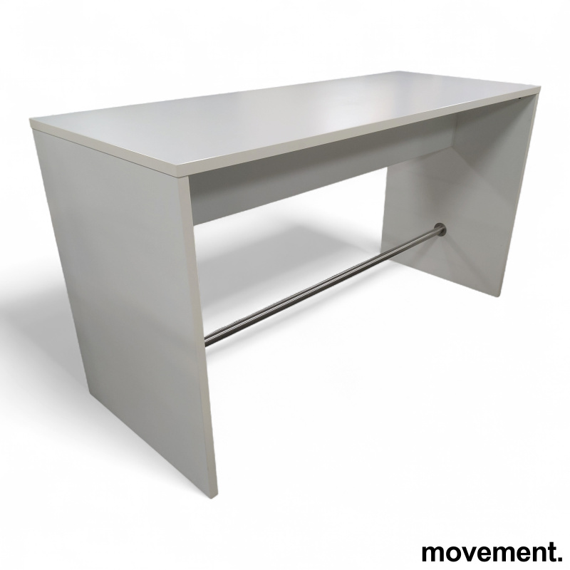 Barbord 200x80, høyde 110cm Hvit, - 1 / 3
