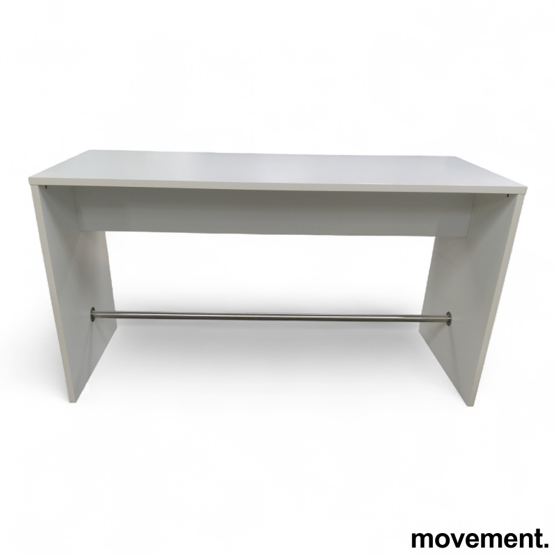 Barbord 200x80, høyde 110cm Hvit, - 3 / 3