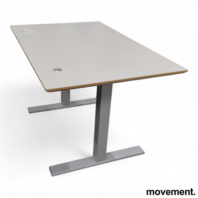 Hevsenk 120x80cm Hvit laminat, MDF - 1 / 2