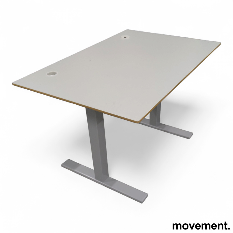 Hevsenk 120x80cm Hvit laminat, MDF - 2 / 2
