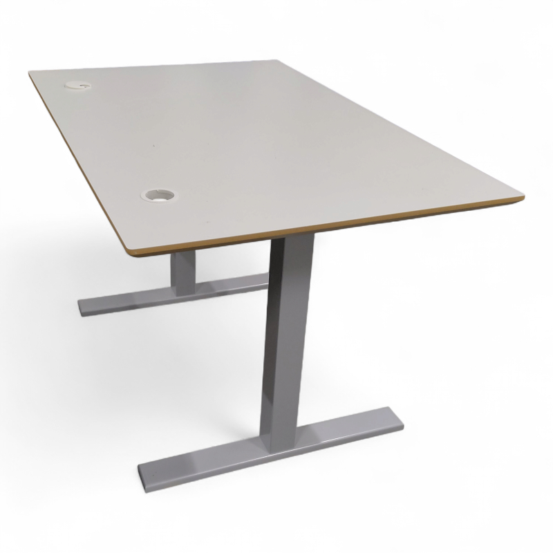 Hevsenk 120x80cm Hvit laminat, MDF
