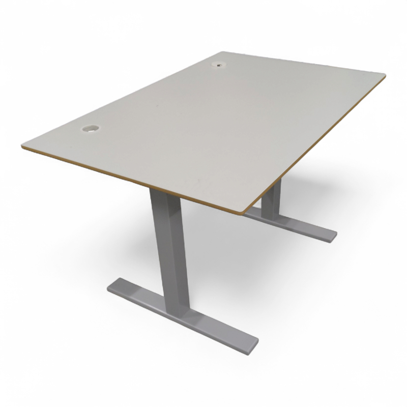 Hevsenk 120x80cm Hvit laminat, MDF
