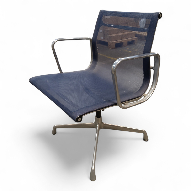Aluminium Chair EA108 Netweave blå,