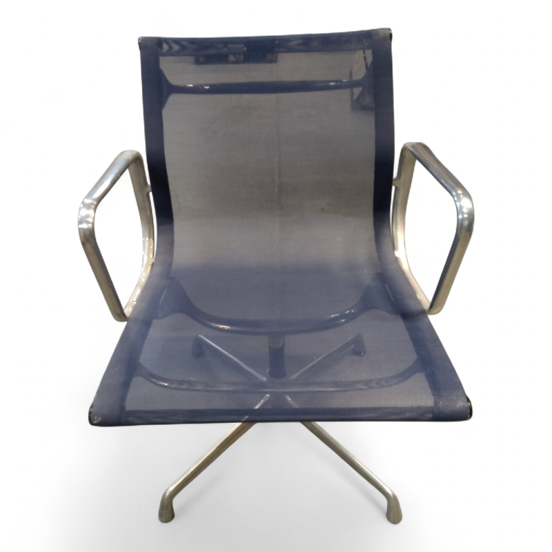Aluminium Chair EA108 Netweave blå,