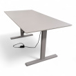 Hevsenk 160x80cm Hvit laminat, - 2 / 2