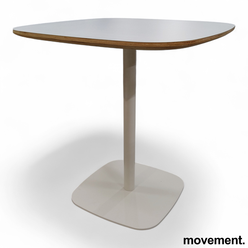 Form kafebord 70x70cm Hvit laminat, - 2 / 4