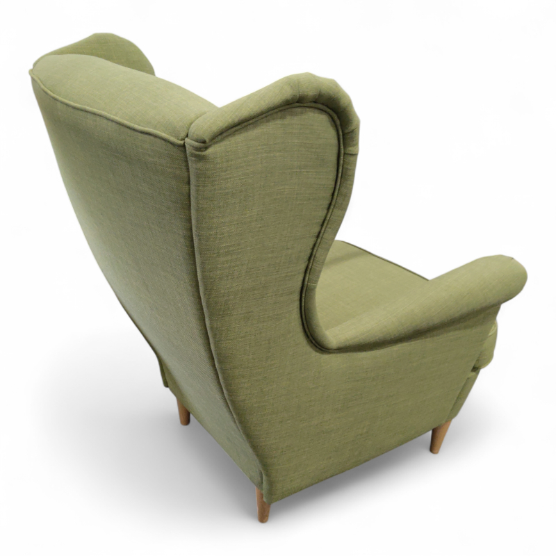 Strandmon Lyst grønt stoff, Pent