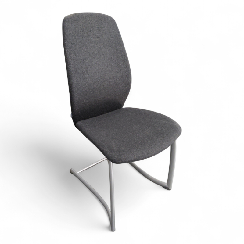 Plus 376 Gråmelert stoff,